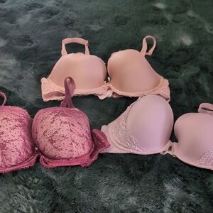 VS Dream Angles (3) And Fenty Bra/38 D